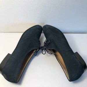 NWOB Salvatore Ferragamo Suede Oxford Loafers